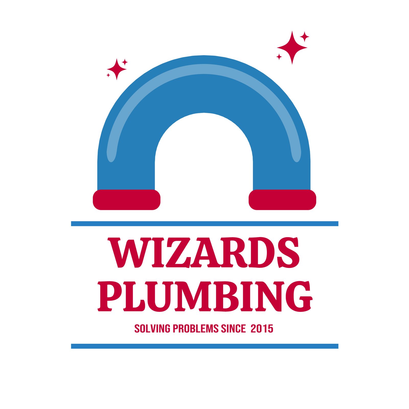 Wizards Plumbing Logo